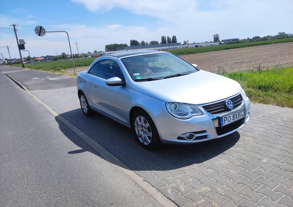 Volkswagen Eos cena 24500 przebieg: 128000, rok produkcji 2009 z Poznań małe 106